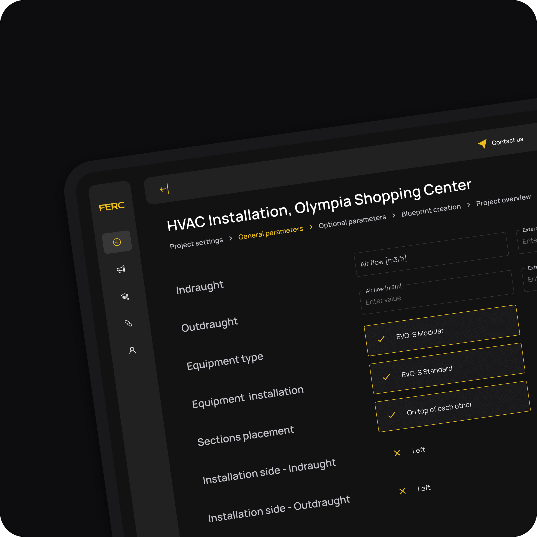 Speeding up the process of equipment customization and selection