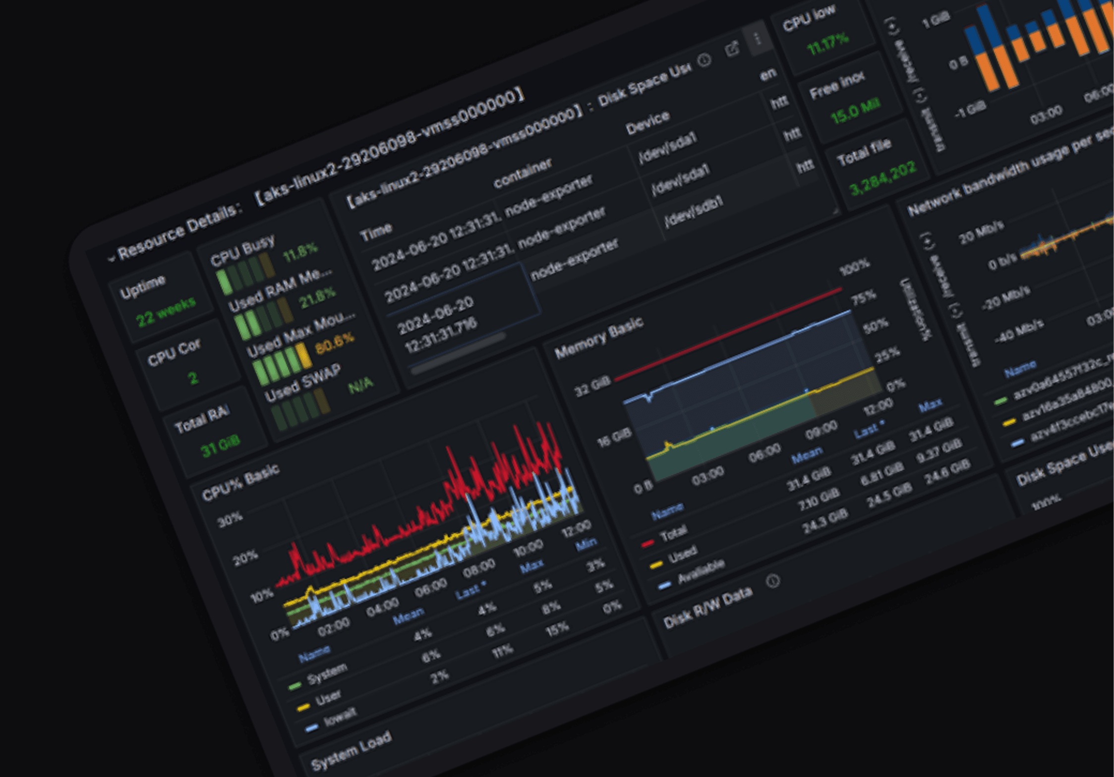 Project DevOps monitoring system preview