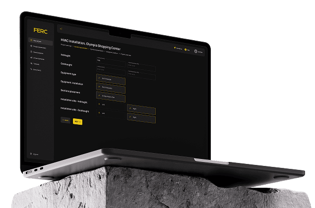 Превью проекта FERC WebApp